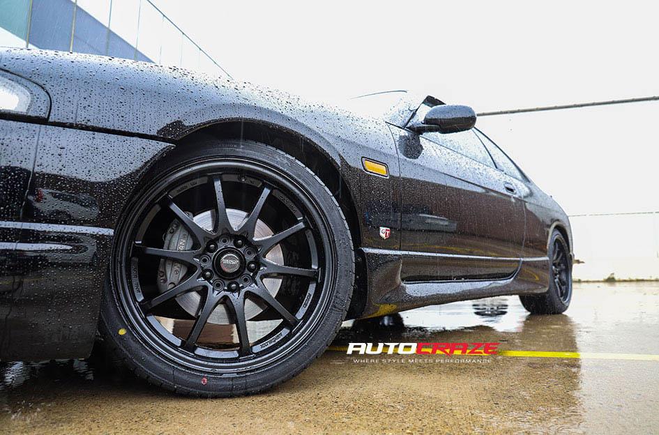 NISSAN SKYLINE R32 CHALLENGE BLACK 